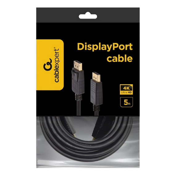 Cablu Video Cablexpert CC-DP2-5M, DisplayPort (M) - DisplayPort (M), 5m, Negru, 2 image
