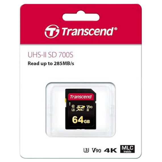 Card de Memorie Transcend SDXC Class 10, 64GB (TS64GSDC700S), 4 image