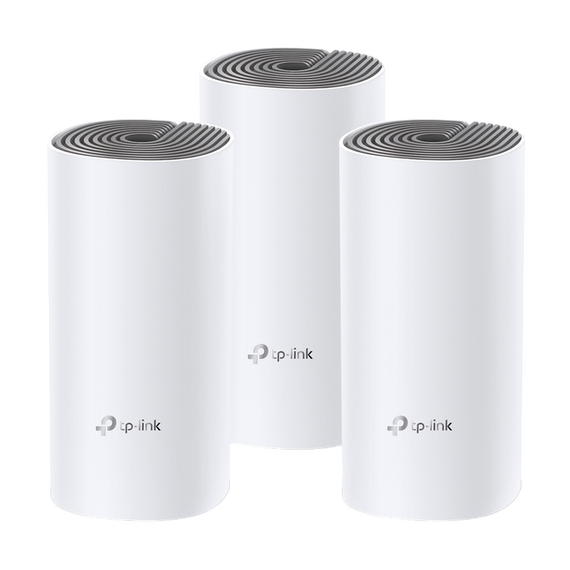 Sistem Wi-Fi Mesh TP-LINK Deco E4 (3-pack), Alb