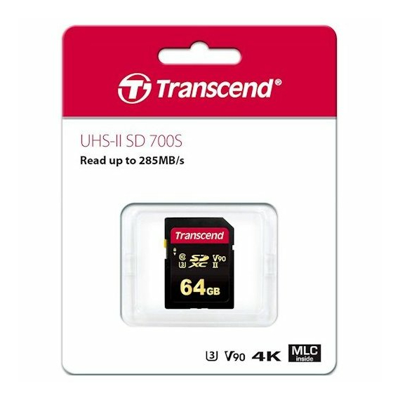 Card de Memorie Transcend SDXC Class 10, 64GB (TS64GSDC700S), 2 image