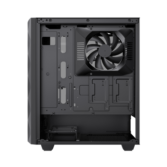 Carcasă PC Gamemax Diamond CP BK, Midi-Tower, Fără PSU, Negru, 3 image