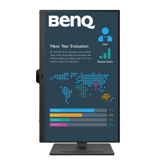 27" Monitor BenQ BL2790QT, IPS 2560x1440 WQHD, Negru, 7 image