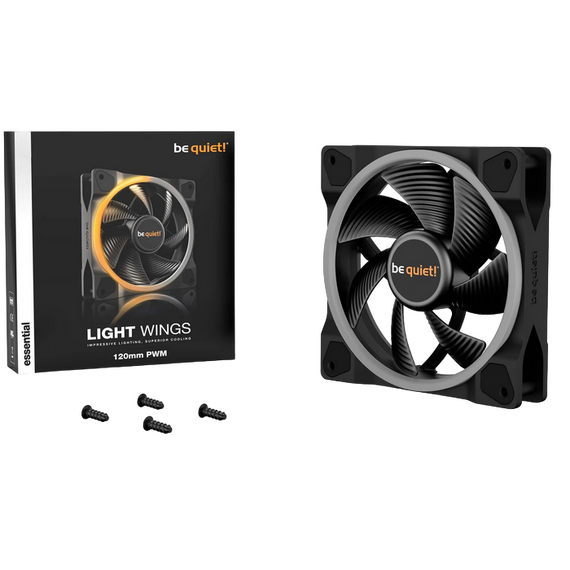 Ventilator PC be quiet! Light Wings PWM, 120 mm, 4 image