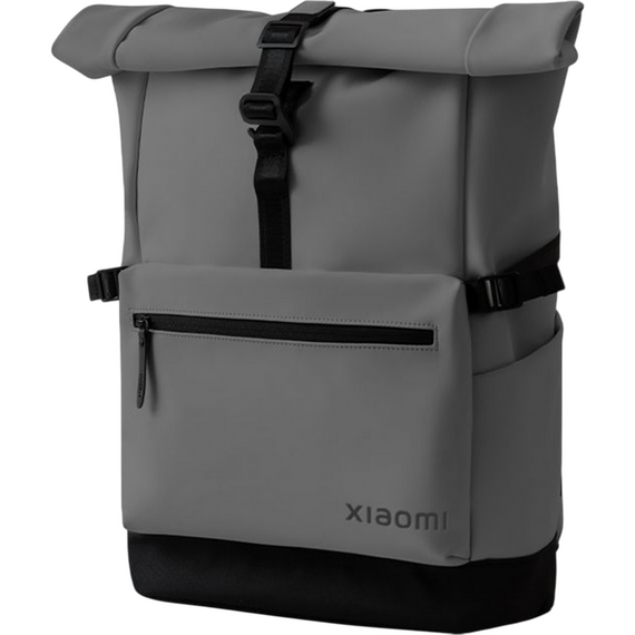 Rucsac Xiaomi Roll Top Casual, 15.6", Tesatura, oliuretan, poliester, Gri, 4 image