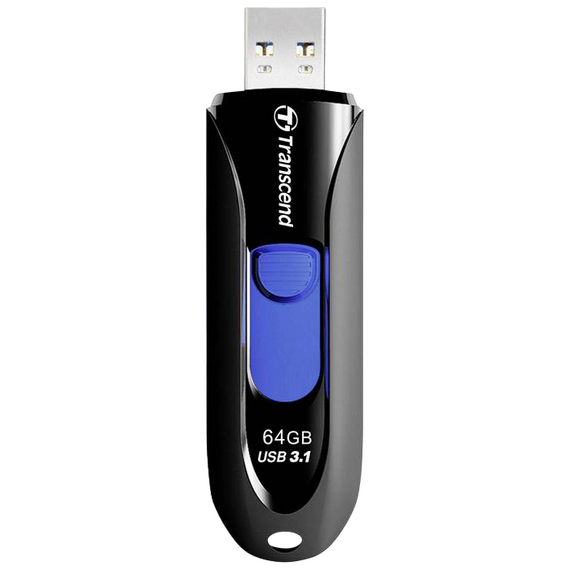 Memorie USB Transcend JetFlash 790, 64GB, Negru