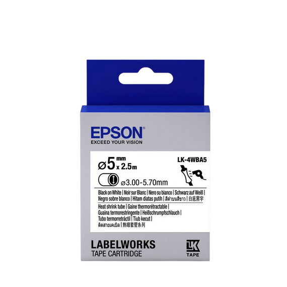 Epson LK4WBA5 , 5 mm x 2.5 m