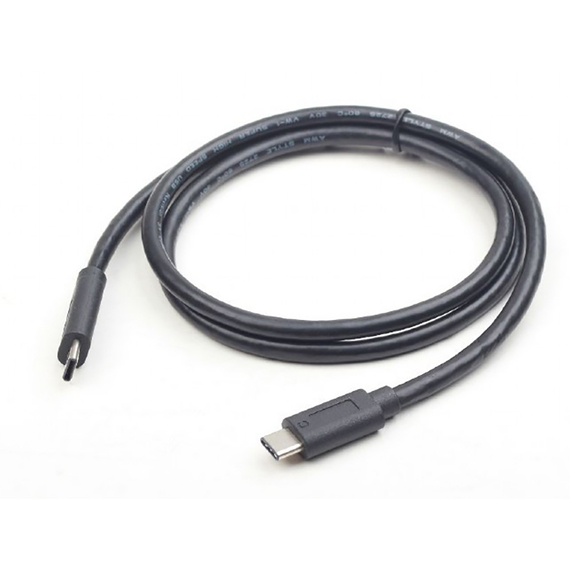 Cablu încărcare și sincronizare Cablexpert CCP-USB3.1-CMCM-1M, USB Type-C/USB Type-C, 1m, Negru, 9 image