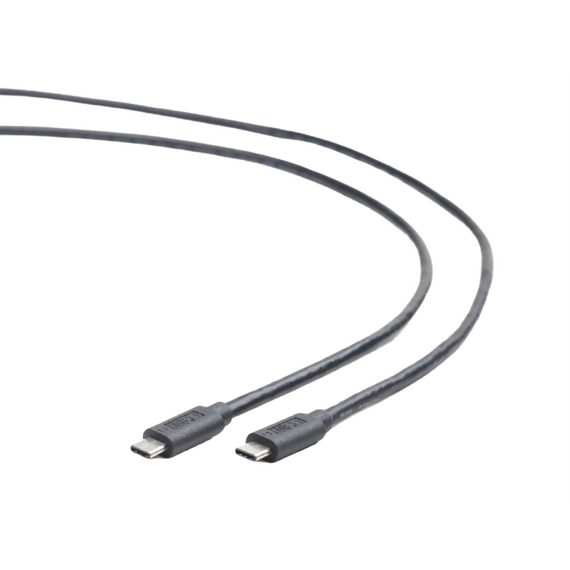 Cablu încărcare și sincronizare Cablexpert CCP-USB3.1-CMCM-1M, USB Type-C/USB Type-C, 1m, Negru, 5 image