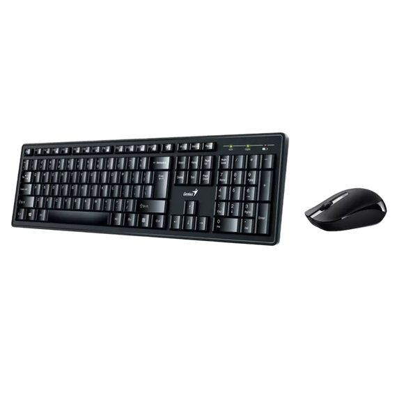 Set Tastatură + Mouse Genius KM-8200, Fără fir, Negru, 4 image