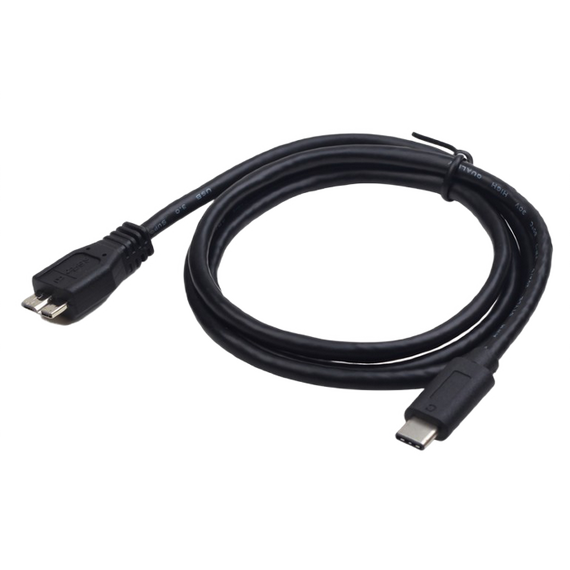Cablu încărcare și sincronizare Cablexpert CCP-USB3-mBMCM-1M, USB Type-C/micro-USB, 1m, Negru, 6 image