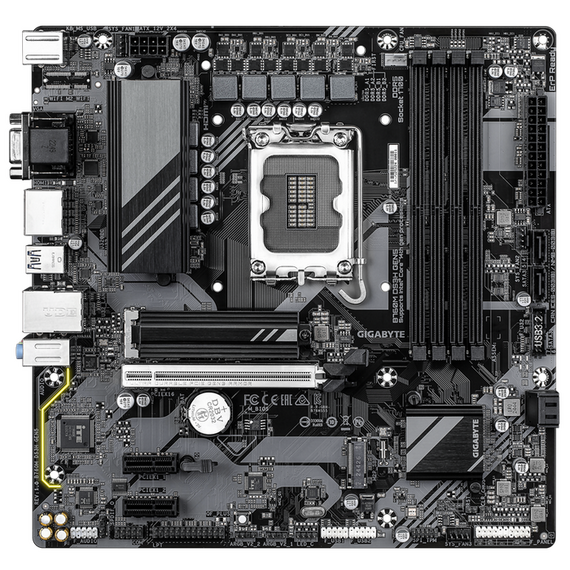 Placă de bază Gigabyte B760M DS3H GEN5, LGA1700, Intel B760, Micro-ATX, 2 image