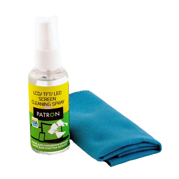 Set de curățare Patron F3-017, pentru ecrane LCD/LED, 6 image