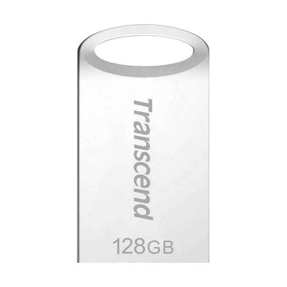 Memorie USB Transcend JetFlash 710, 128GB, Argintiu