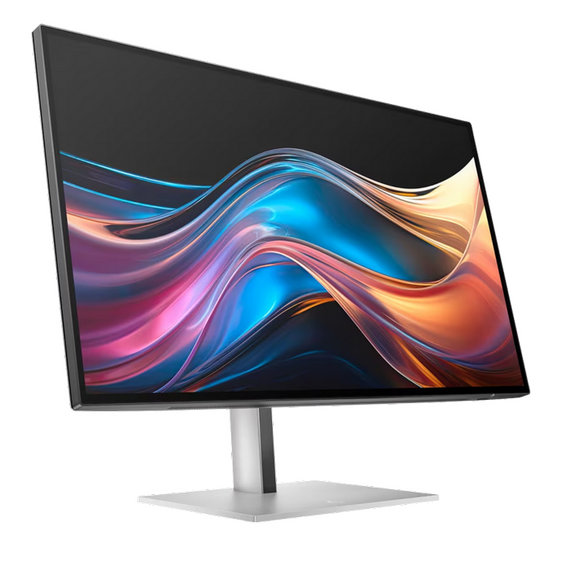 27" Monitor HP S7 Pro 727pq, IPS 2560x1440 WQHD, Argintiu, 3 image