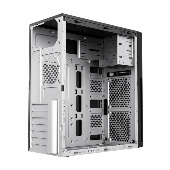 Carcasă PC Sohoo 2815BK, Midi-Tower, ATX, Negru, 4 image