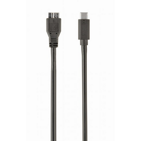 Cablu încărcare și sincronizare Cablexpert CCP-USB3-mBMCM-1M, USB Type-C/micro-USB, 1m, Negru, 8 image