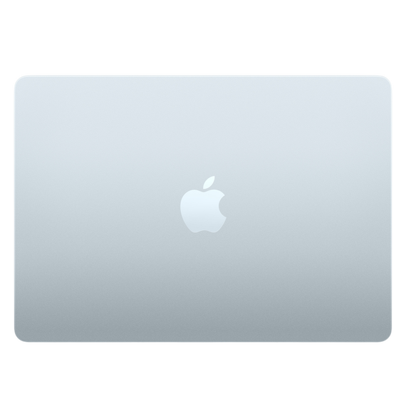 Laptop 13,6" Apple MacBook Air A3240, Sky Blue, M4 with 10-core CPU and 10-core GPU, 16GB/512GB, macOS Sequoia, 7 image