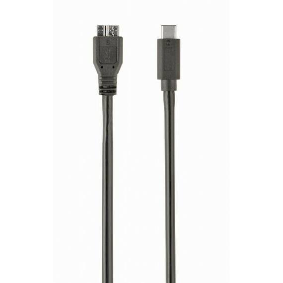 Cablu încărcare și sincronizare Cablexpert CCP-USB3-mBMCM-1M, USB Type-C/micro-USB, 1m, Negru, 9 image