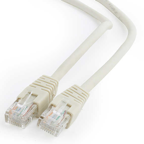 Patch cord Cablexpert PP6U-0.5M, Cat6 UTP, 0,5m, Gri, 5 image