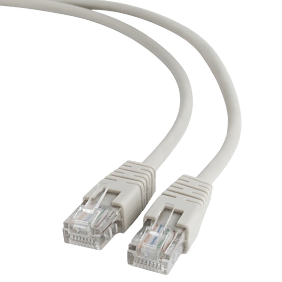 Patch cord Cablexpert PP6U-0.5M, Cat6 UTP, 0,5m, Gri, 3 image