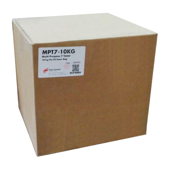 Toner SCC HP Universal MPT7, 10kg, Negru, 3 image