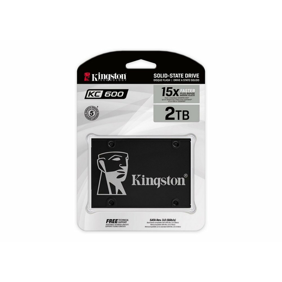 Unitate SSD Kingston KC600, 2048GB, SKC600/2048G, 3 image