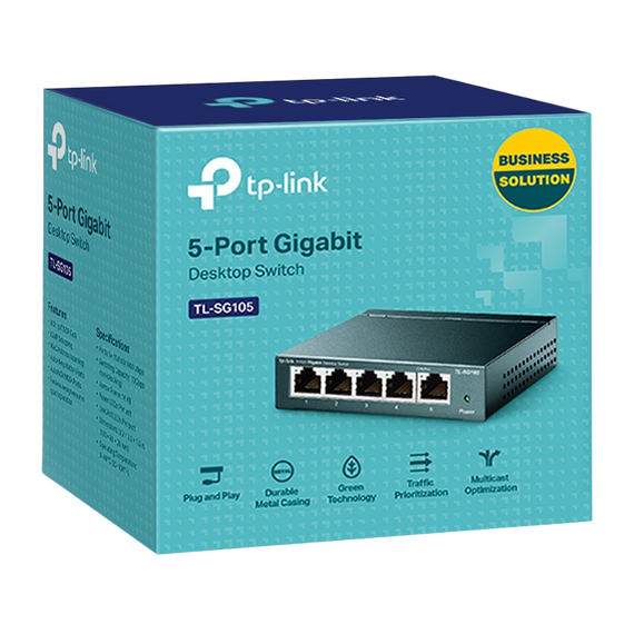 Switch de rețea TP-LINK TL-SG105, 5x 10/100/1000 Mbps, 3 image