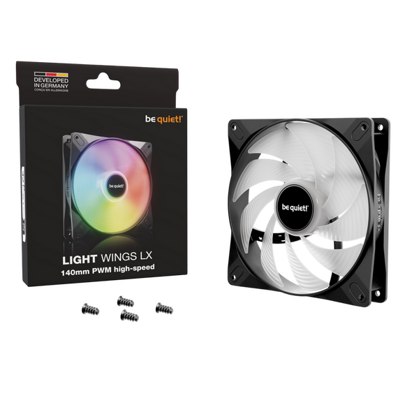 Ventilator PC be quiet! LightWings LX, 140 mm, 4 image