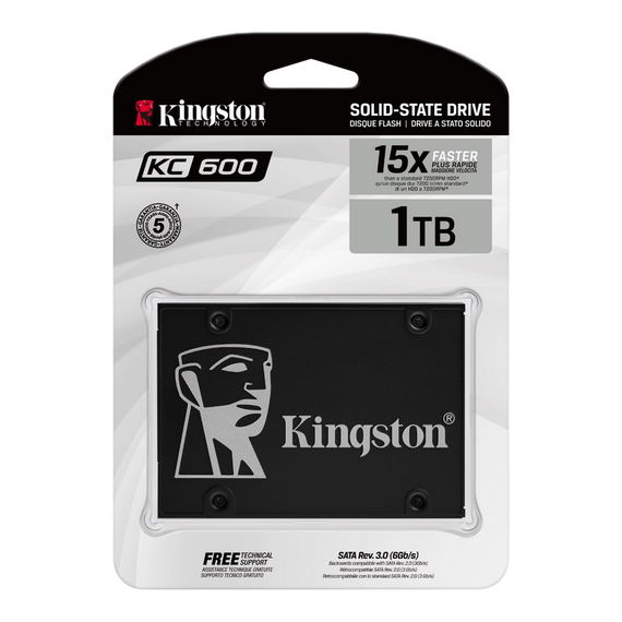 Unitate SSD Kingston KC600, 1024GB, SKC600/1024G, 6 image