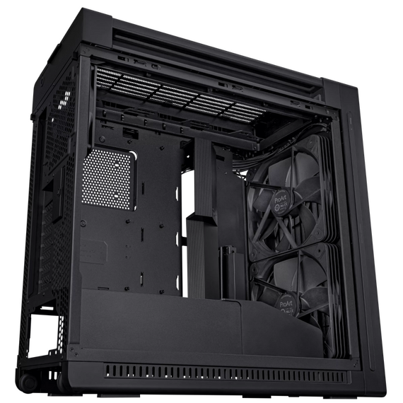 Carcasă PC ASUS ProArt PA602, Midi-Tower, Fără PSU, Negru, 2 image