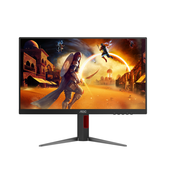 23,8" Monitor Gaming AOC 24G4HA, IPS 1920x1080 FHD, Negru