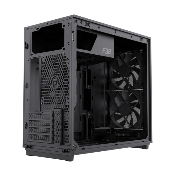 Placă de extensie Gamemax F36 Dark, Micro-ATX, Fără PSU, Negru, 5 image