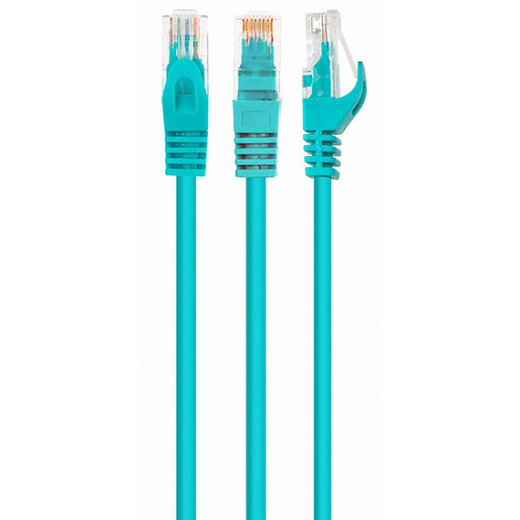 Patch cord Cablexpert PP6U-5M/G, Cat6 UTP, 5m, Verde, 4 image