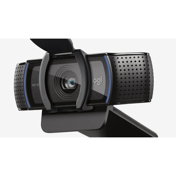 Cameră Web Logitech C920S Pro, Full-HD 1080P, Negru, 4 image