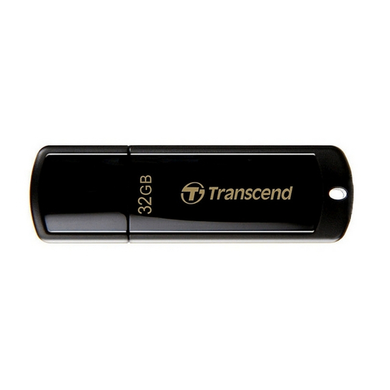 Memorie USB Transcend JetFlash 350, 32GB, Negru, 3 image