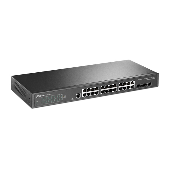 Switch de rețea TP-LINK TL-SG3428X, 24x 10/100/1000 Mbps, 3 image