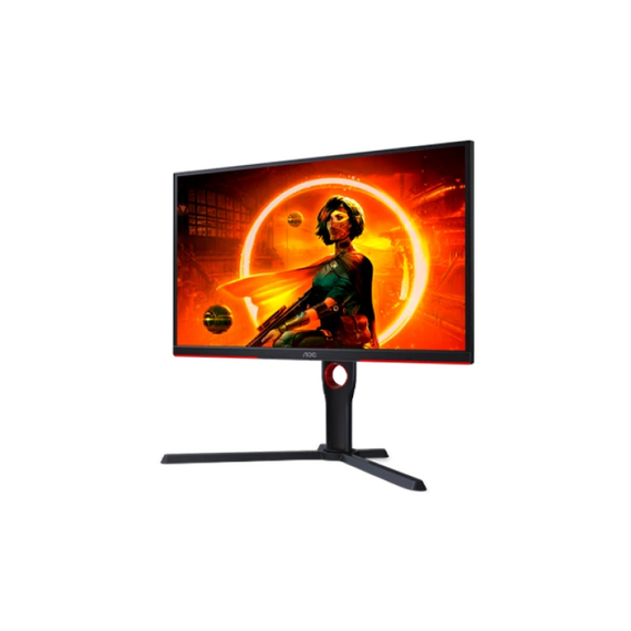 24,5" Monitor Gaming AOC 25G3ZM, VA 1920x1080 FHD, Negru | Roșu, 3 image