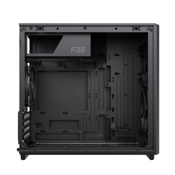 Placă de extensie Gamemax F36 Dark, Micro-ATX, Fără PSU, Negru, 4 image