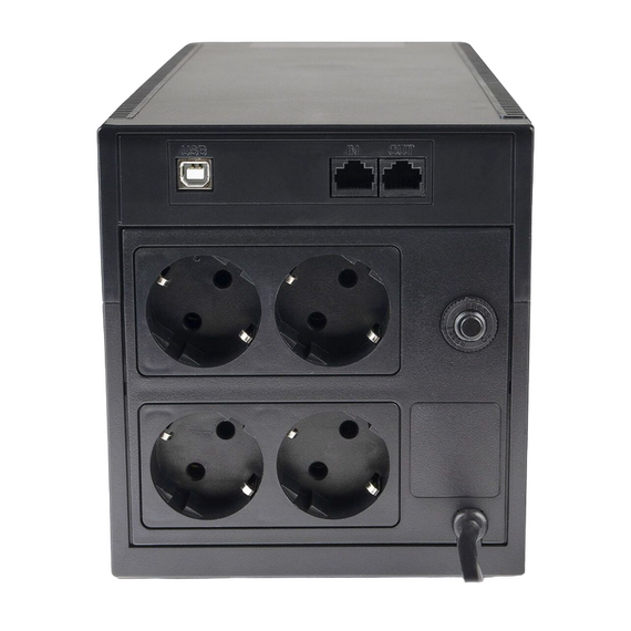 Sursă de alimentare neîntreruptibilă PCM RPT-1500AP, Linear-interactiv, 1500VA, Turn, 4 image