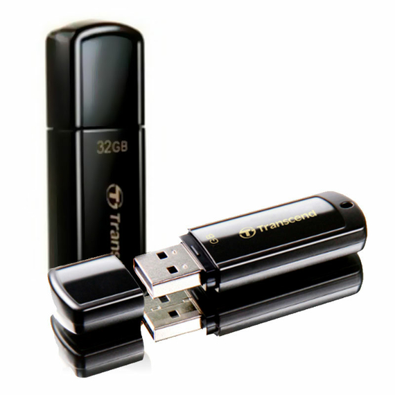 Memorie USB Transcend JetFlash 350, 32GB, Negru, 9 image