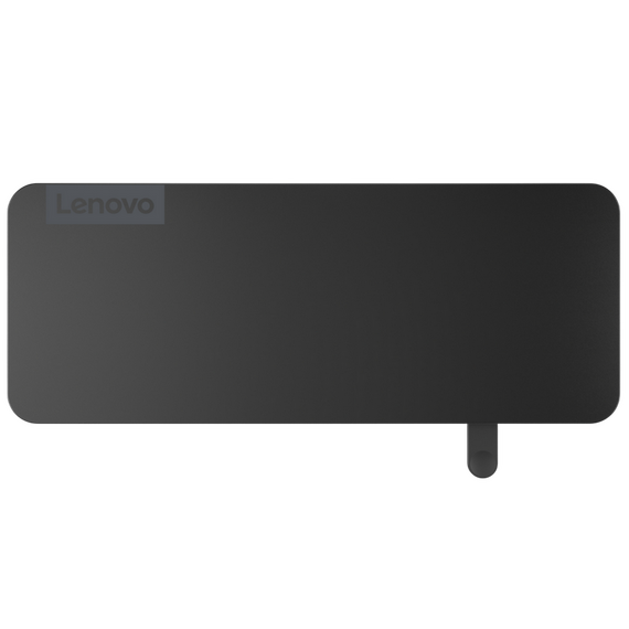 Stație Docking Lenovo USB-C Slim Travel Dock, Negru, 9 image