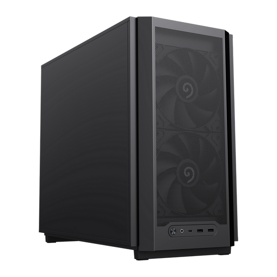 Placă de extensie Gamemax F36 Dark, Micro-ATX, Fără PSU, Negru, 9 image