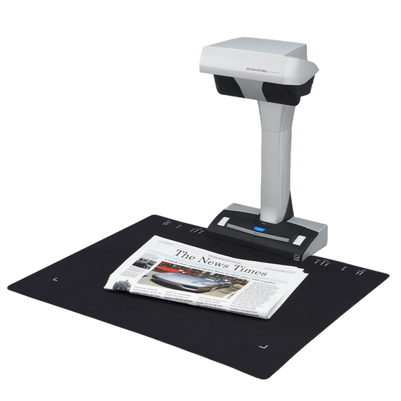 Overhead Contactless Scanner Ricoh ScanSnap SV600, A3, Alb | Negru, 2 image