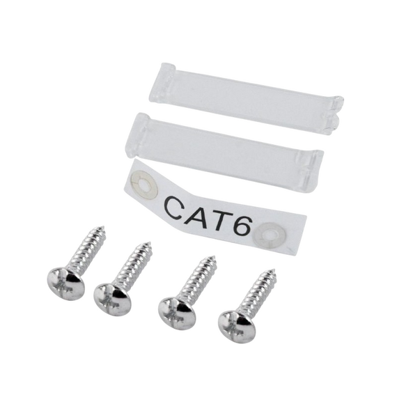 Priză pentru montare pe perete Cablexpert MVS-2S6-01, Alb, 4 image