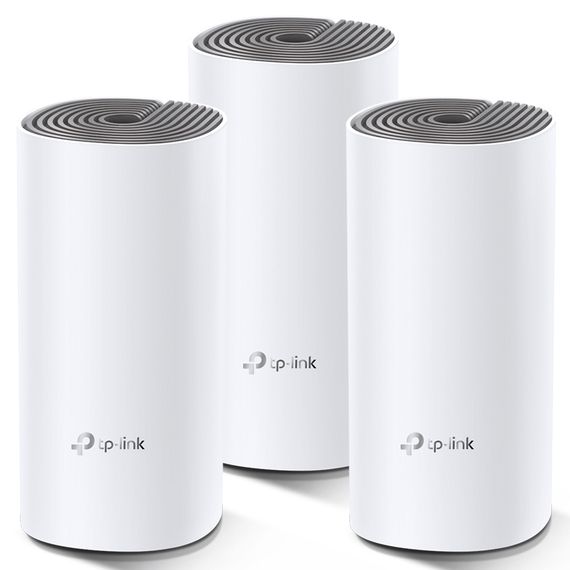 Sistem Wi-Fi Mesh TP-LINK Deco E4 (3-pack), Alb, 3 image