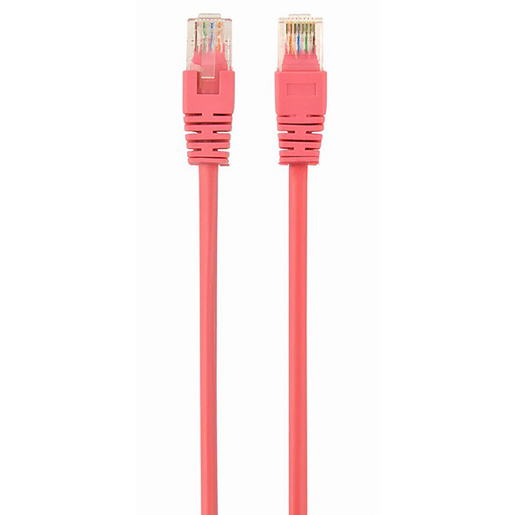 Patch cord Cablexpert PP12-2M/RO, CAT5e UTP, 2m, Roz, 3 image