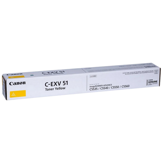 Toner Canon C-EXV51, Galben, 4 image