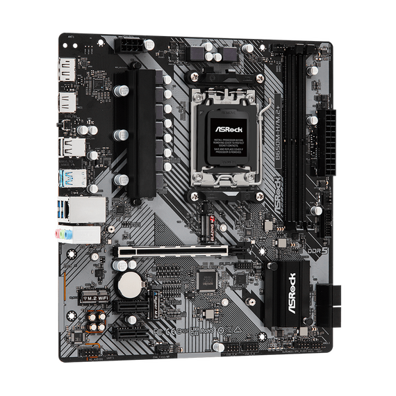 Placă de bază ASRock B650M-H/M.2+, AM5, AMD B650, Micro-ATX, 5 image