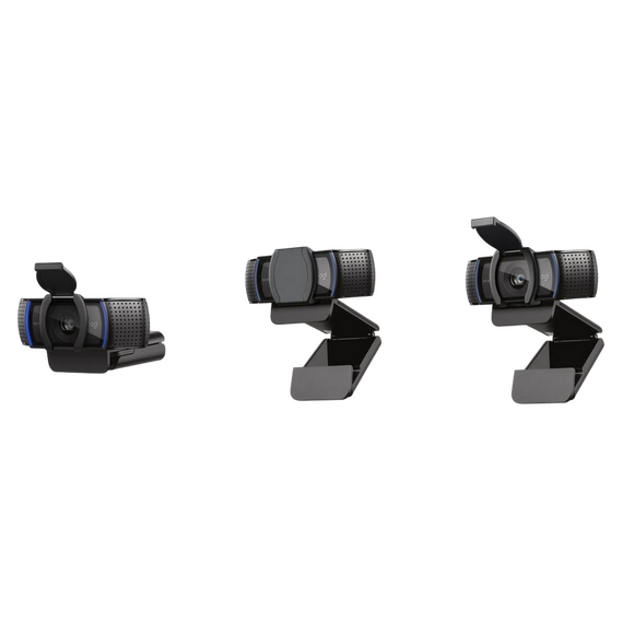 Cameră Web Logitech C920S Pro, Full-HD 1080P, Negru, 7 image