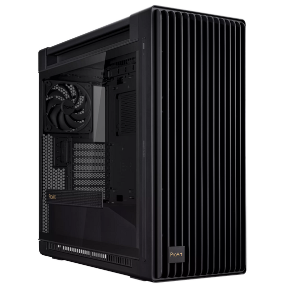 Carcasă PC ASUS ProArt PA602, Midi-Tower, Fără PSU, Negru